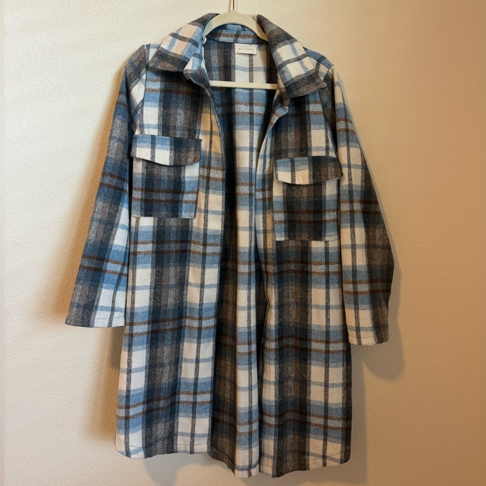 Plaid shacket